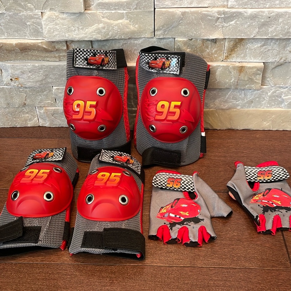 Disney Cars Elbow and Knee Pads